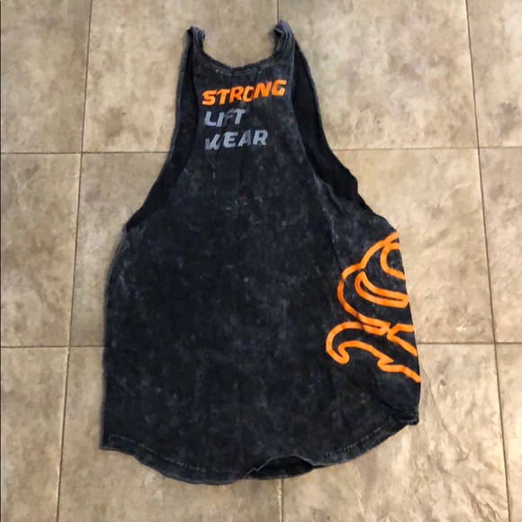 Strong Lift Wear - Muscle Back Workout Shirt - Picture 2 of 2